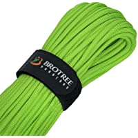 Brotree 550 Paracord Cuerda de Nailon Paracaídas 620lbs 9 Hilos Hebras para Escalada Kit de Supervivencia Acampada